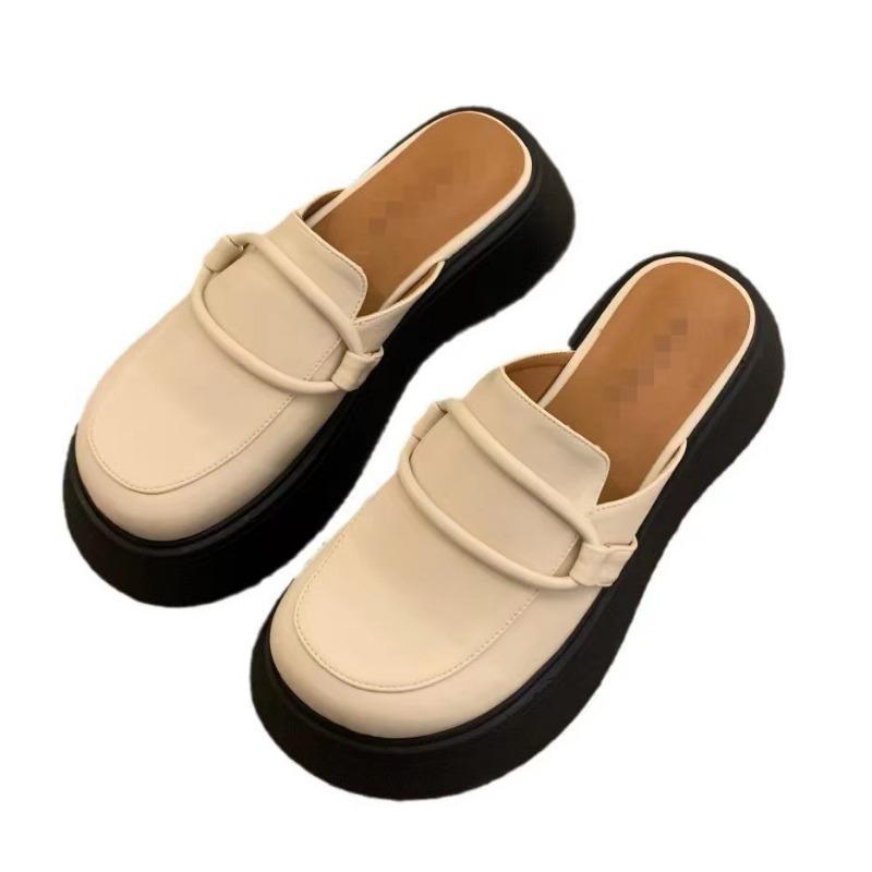 Thick Soled Slippers for Women, Big Toe Sponge Sole for Wearing, Women's Shoes with Toe Caps, Slippers for Women