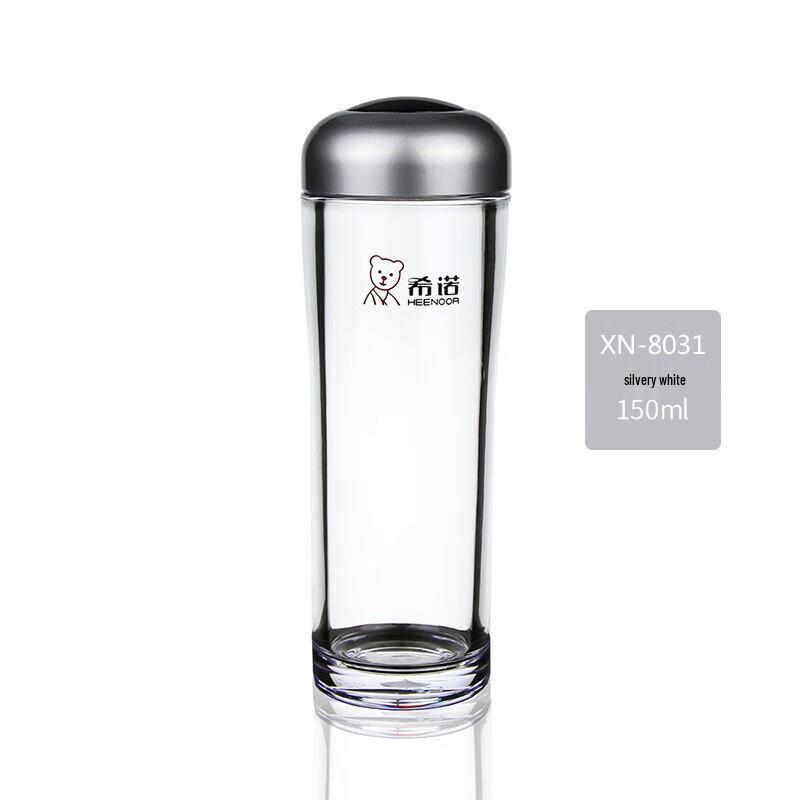 HEENOOR XN-8031 Anti-drop Thickened Glass Water Bottle