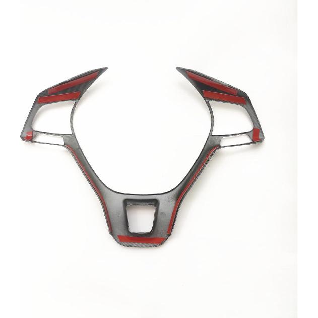 ZiWen Carbon Fiber Steering Wheel Cover Trim for VW Atlas Tiguan Golf Jetta | Easy To Install,improve the Appearance,classy and Beautiful