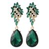European Style Geometric Alloy Drop Earrings For Women With Irregular Design Fashion Jewelry