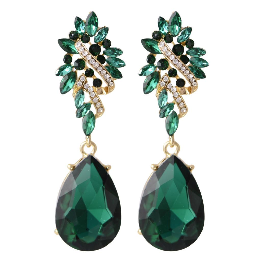European Style Geometric Alloy Drop Earrings For Women With Irregular Design Fashion Jewelry