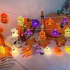 Creative Halloween Decorative Mummy String Lights - Witch and Pirate Festival Hanging Decor