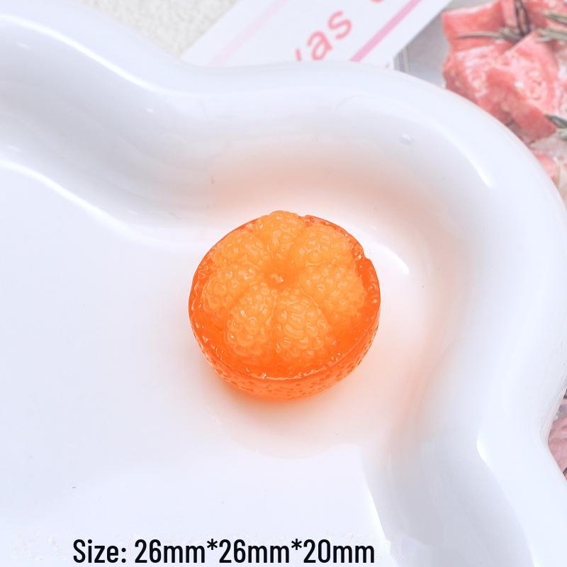 

3D светящиеся фрукты смола DIY ювелирные аксессуары