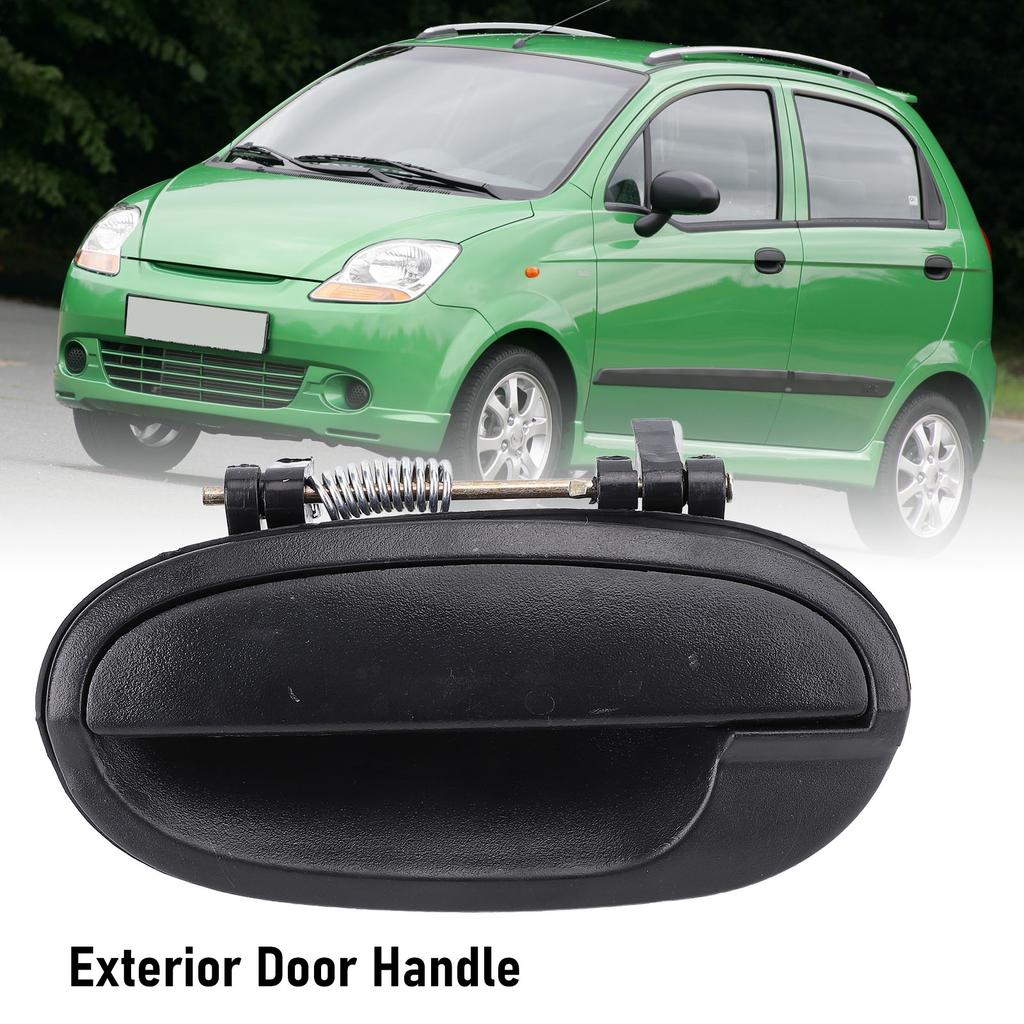 Exterior Door Handle Weatherproof Excellent Durability Outside Door Handle Replacement for Spark 2010-2013 RL 96601474