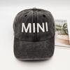 Vintage Parent-child Baseball Hats Washed Cotton Baseball Cap Fashion Outdoor Sunscreen Hats