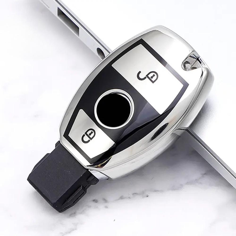 2/3 butoane pentru Mercedes Benz ABGR Clasa GLA GLK W176 W204 W251 W463 TPU moale Husa pentru chei de la distanță de mașină Accesorii Fob