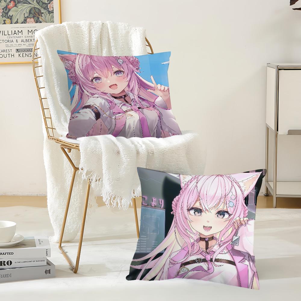 Anime Singer HHakui Koyor Pillow Case Suitable For Bedrooms Living Rooms Cars Home Decoration