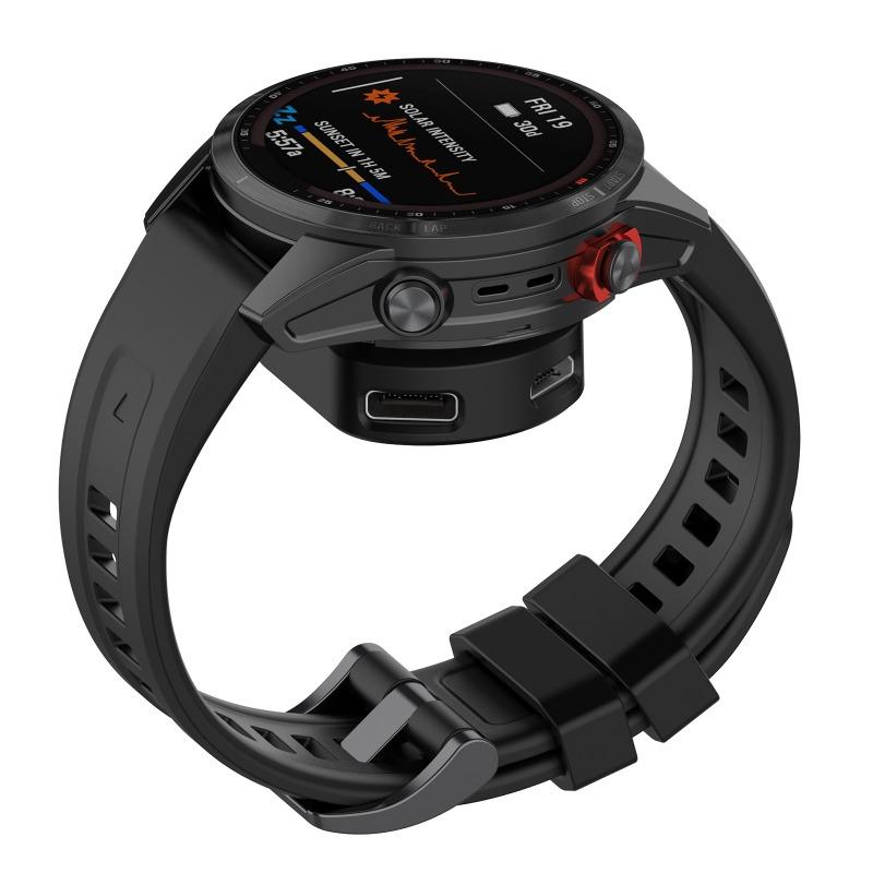 Typ-C-Ladegerät-Adapter für Garmin Fenix 7 6 5 7X Forerunner 955 935 255 Uhr-Ladestecker für iOS Micro-USB-C-Ladeadapter
