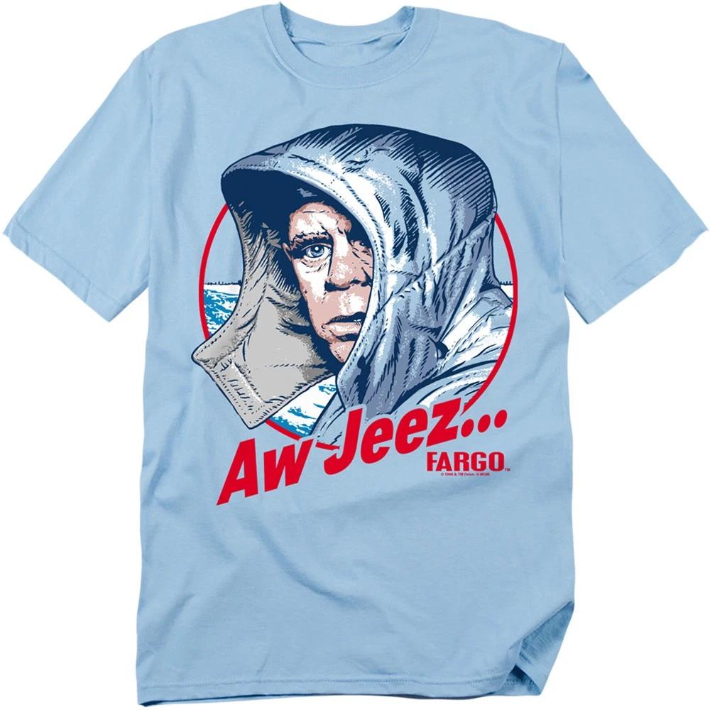 Fargo - Aw Jeez -  Unisex Short Sleeve Children s T-shirt - Blue 110