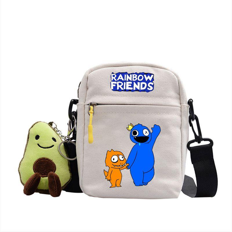 Cute Roblox Rainbow Friends Shoulder Bag For Kids Lightweight And Durable