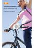 T511 High-Speed Clip-On USB Mini Fan with Digital Display and Lanyard