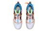 Li Ning CF Hunter Slip Resistant Abrasion Resistant High Top Skateboard Shoes Women's White Orange AGCQ158-4
