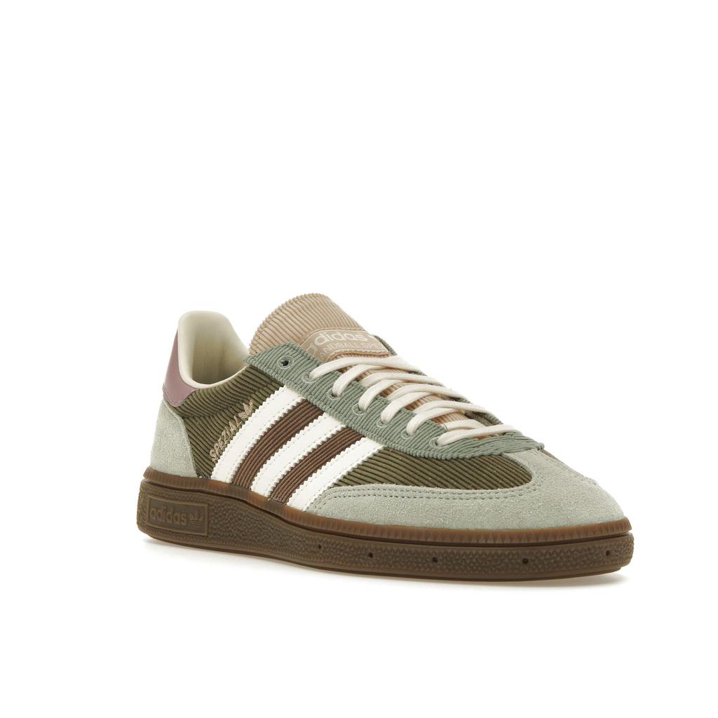 Adidas Handball Spezial Silver Green Magic Mauve Unisex Sneakers Cream-White IH4891