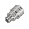 Heavy Duty Pressure Washer Hose Coupler - Stainless Steel M14 Adapter for Power Washing Accessories