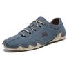 Spring Men's Lace-up Loafers - Large Size Octopus Design Casual Shoes