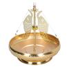 Golden Coil Incense Stand Stainless Steel Censer Support Easy Clean Incense Holder  Yoga Space