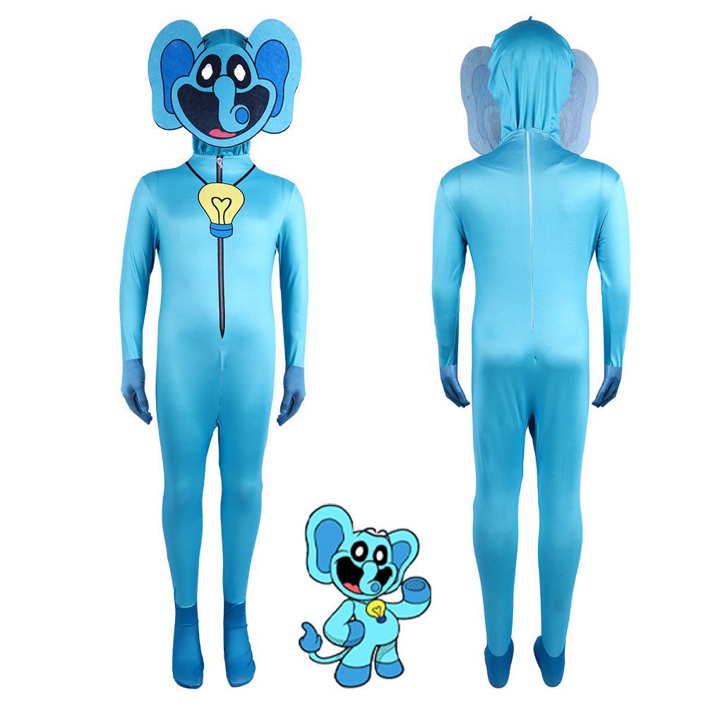 Poppy Playtime Performance Suit Tight Fit Jumpsuit Character Set Playing Role