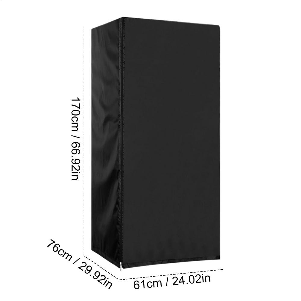 Oxford cloth vertical refrigerator protective cover waterproof Dustproof Sun-Proof Refrigerator Protector Refrigerator cover