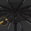 Automatic Umbrella 8 Bone Double Keel Sunshine And Rain Dual-purpose Sun Umbrella Sunshade And Anti UV Automatic Folding