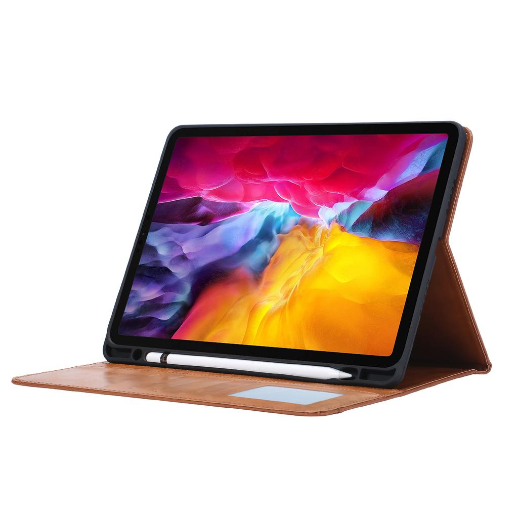 Business Leder Brieftasche Flip Tablet Hülle Für iPad Pro 11 Zoll 2024 Air 11 2025 A16 Ständer Stifthalter Book Case Kartenfach Tasche