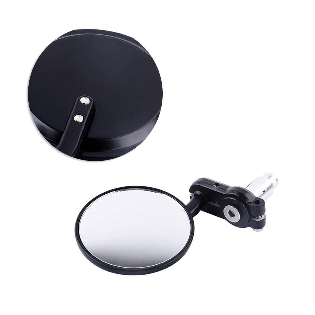 1 Paar Aluminium Runde Seitenspiegel Rückspiegel 7 Zoll Lenkerenden Motorrad Motorrad UK