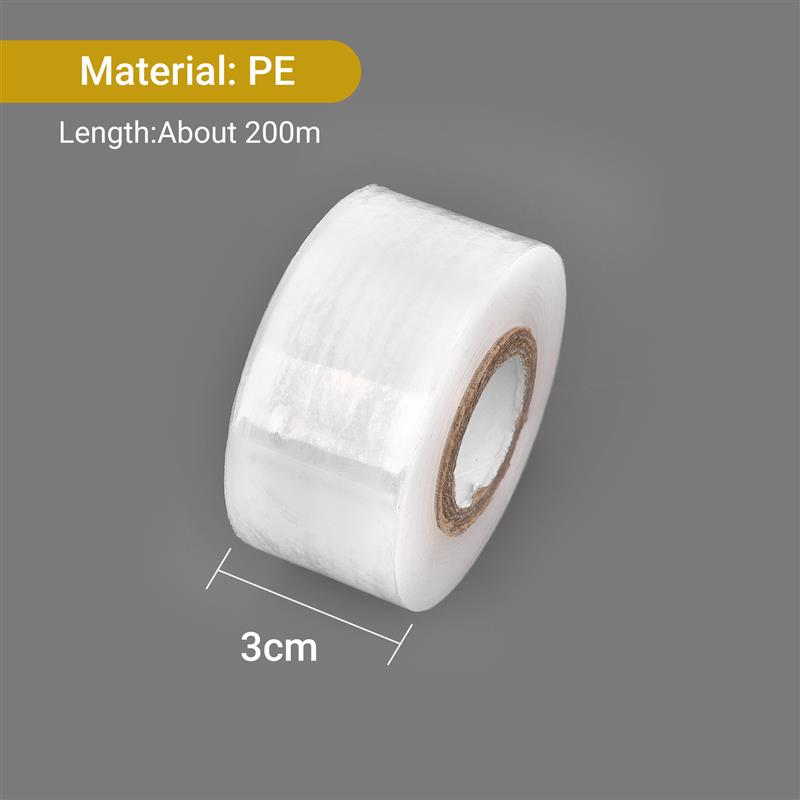 Self-Adhesive PE Grafting Tape Film Stretchable Garden Tree Plants Seedlings Vine Tomato Grafting Accessories