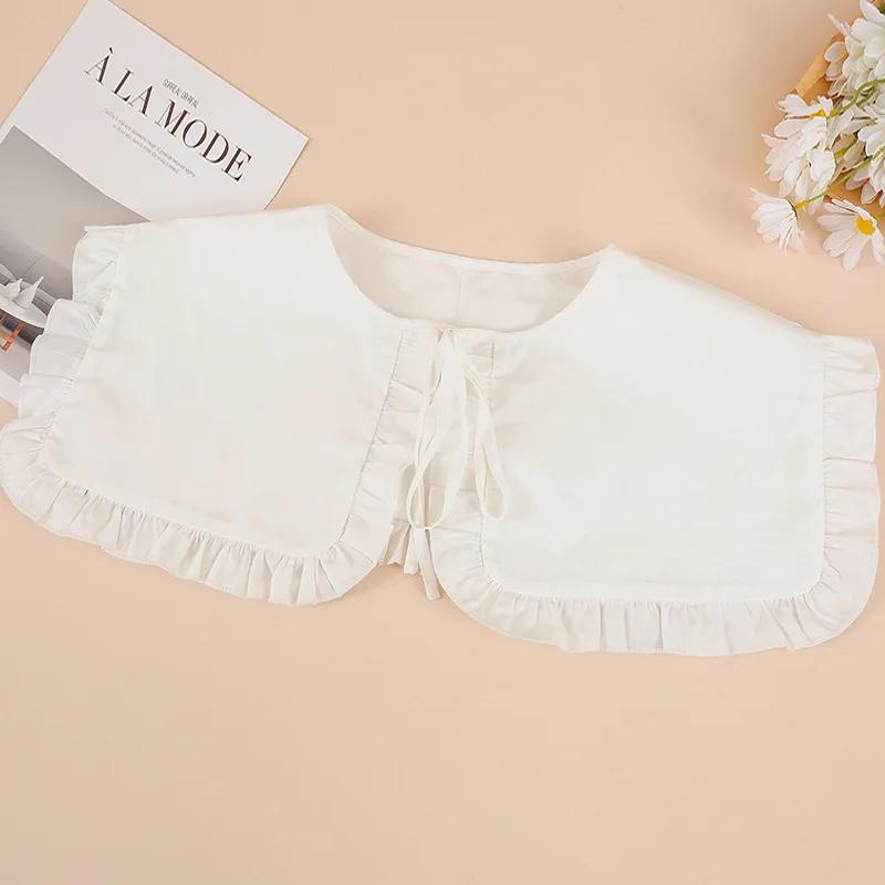 Perfect Match Women'S Shirt Fake Collar  Vintage Lace Embroidered False Collar Shirt Blouse Sweater Decorative Shirt Detachable Collar