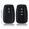 Silicone Car Key Cover For Toyota Prius Camry Corolla Avalon CHR RAV4 Land Cruiser Prado Accessories Key Case Protector Shell