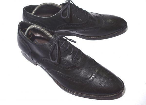 USA Premium/To Boot New York/Mckay Wingtip Full Brogue Shoes/28.5/Black/(USED)