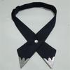 DRASAWEE (JP) Simple Plain Cross Tie Ribbon Tie Formal WeddingReceptionPartyDance #3