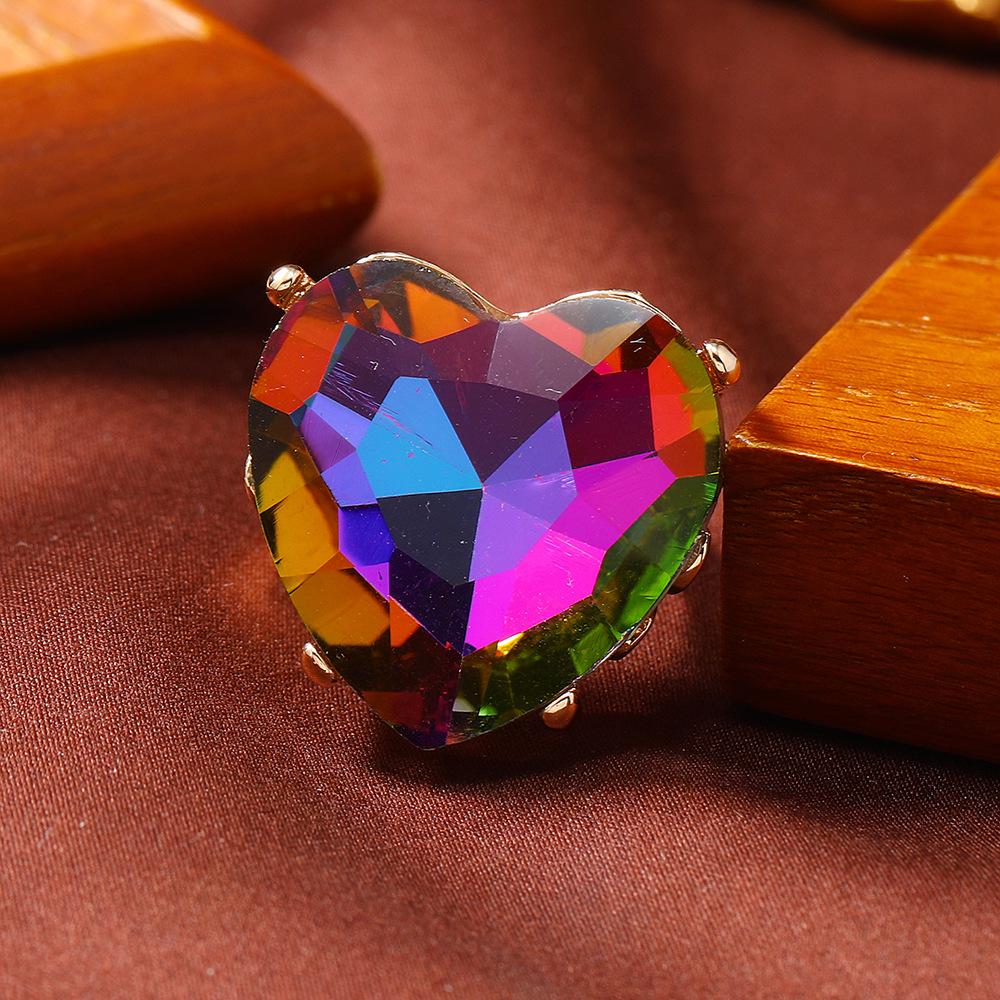 Luxury European & American Style Middle Eastern Fashion Gem Ring
