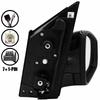 Espelho Dobrável Elétrico Vw Caddy 5 7+1 Pinos Direito 2021-2025 + Antena