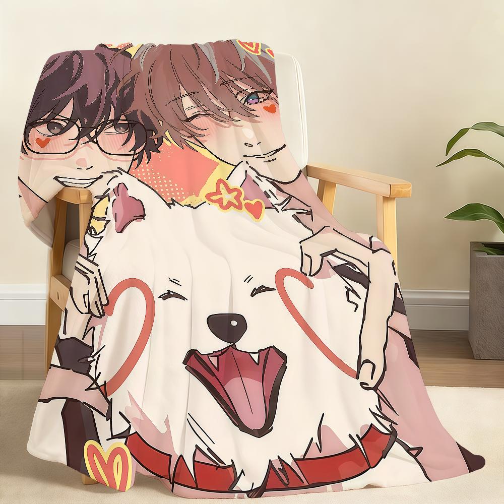 Anime L Lost In The C CloudS Blanket For Soft Throw Blanket for Picnic Bed Sofa Home Bedroom Cozy Warm Comfortable