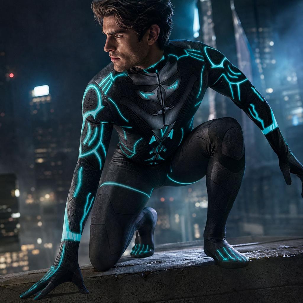 Adult Halloween Fitted Bodysuit Costume for Party