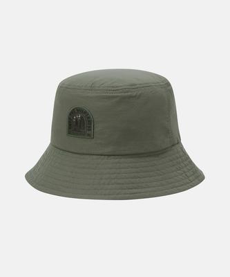 Koolongseupocheu Unisex Wappen Nylon Bucket Hat Qerfx26401Kha