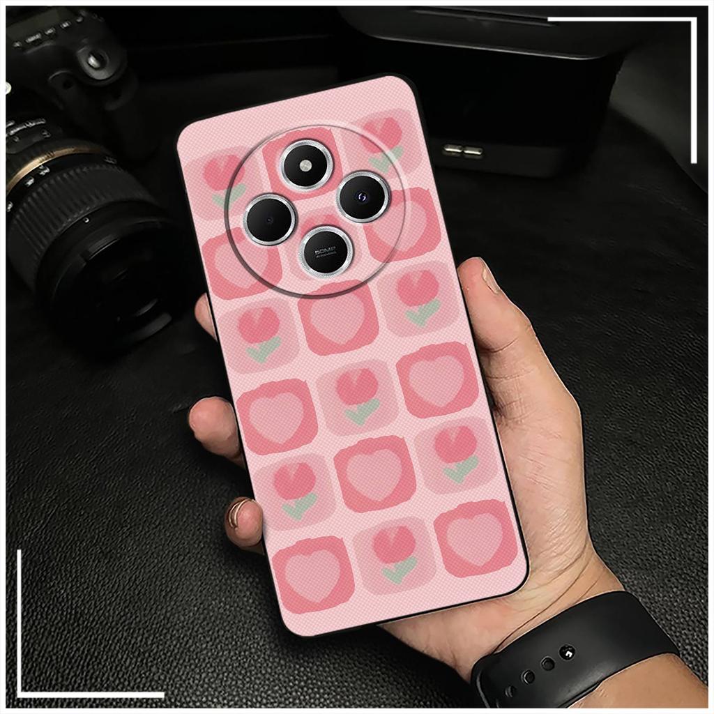 Back Cover Shockproof Phone Case For Redmi A4 5G Full wrap Animals Durable Anti-dust Fashion Design Silicone Graffiti