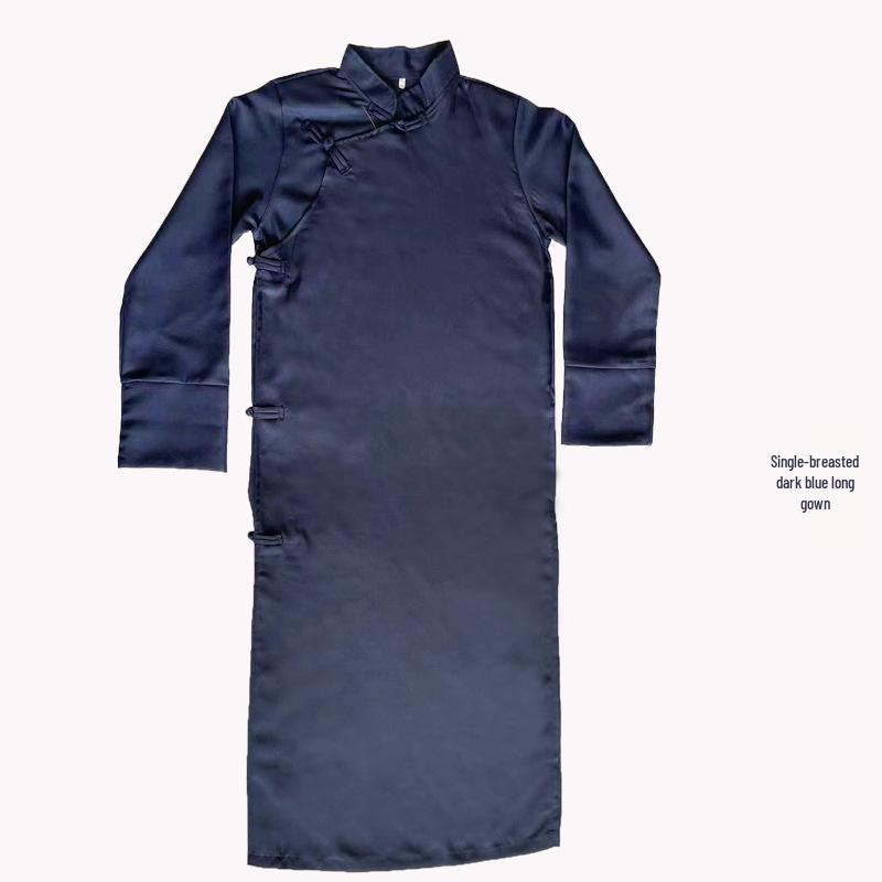 Rochie Chineză cu Încheietură Oblică Costum Tradițional de Performanță