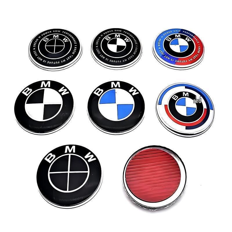 45mm Steering Wheel Emblem Sticker for BMW 3, 5, 7 Series & X Models
