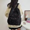 Backpack Women College Student Schoolbag Girl Cute Cherry Casual Travel Bag