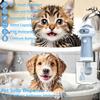 Automatic Press Smart Dog Soap Dispenser Portable Dog Washing Bubbler for 1.7W/1300mAh Portable