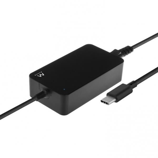 Chargeur - Ewent - EW3981 - USB Type-C - 45W - Noir