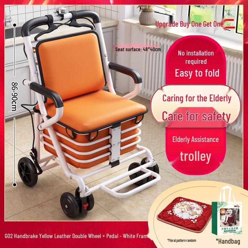 G2 Foldable Mobility Walker with Hand Brakes