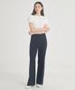 THEFRHT Wool Stripe Flare Pants (Navy)