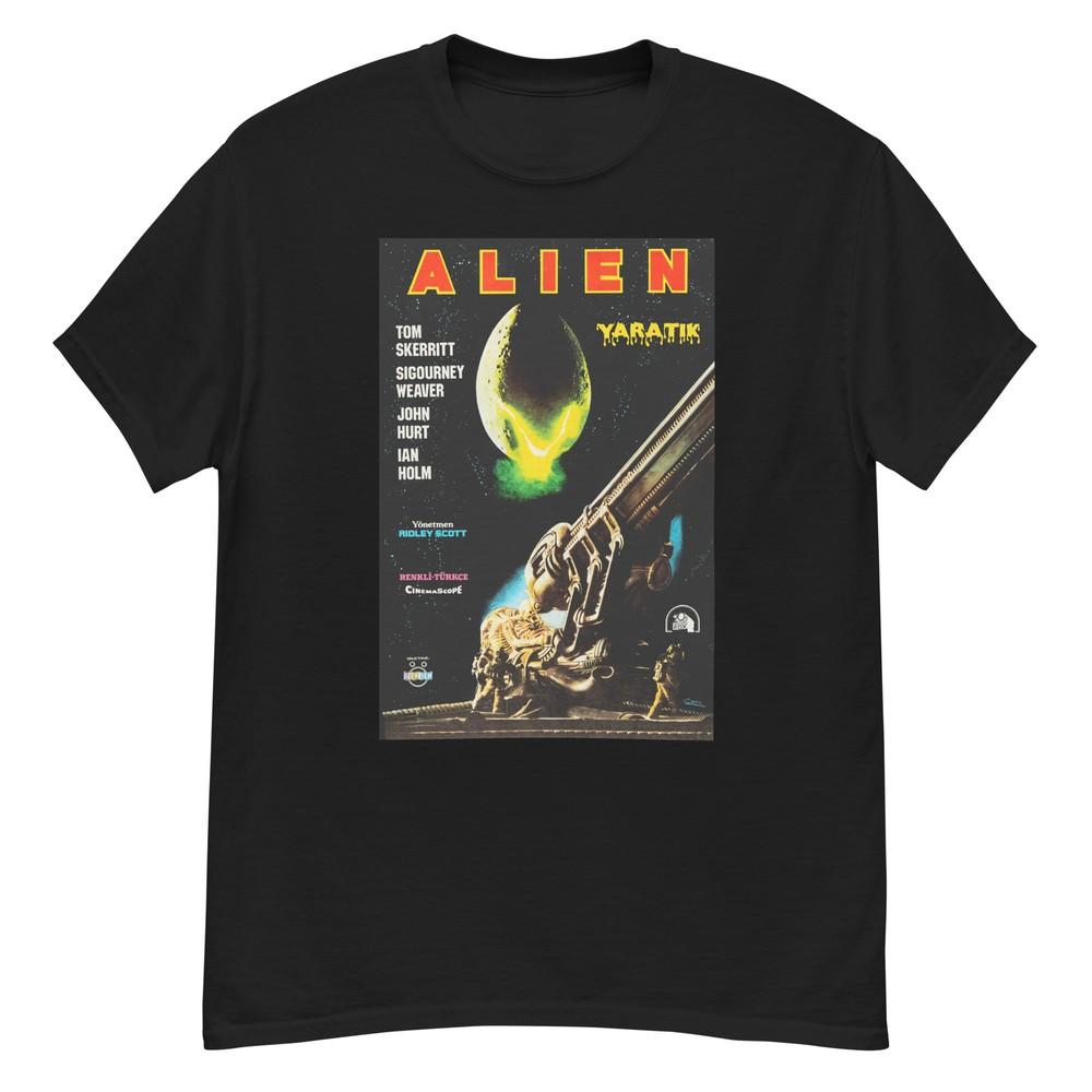 Alien (1979 Turkish T-shirt Fan Gift Unisex T-Shirt L