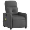 VidaXL Electric Massage Recliner, Relaxation Chair with Adjustable Backrest and Footrest, Salon Seat 3206787
