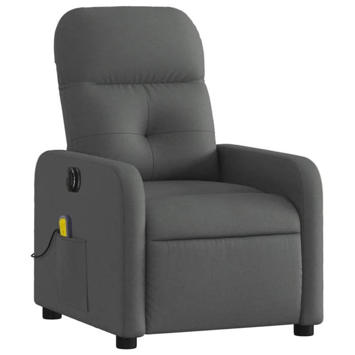 VidaXL Electric Massage Recliner, Relaxation Chair with Adjustable Backrest and Footrest, Salon Seat 3206787