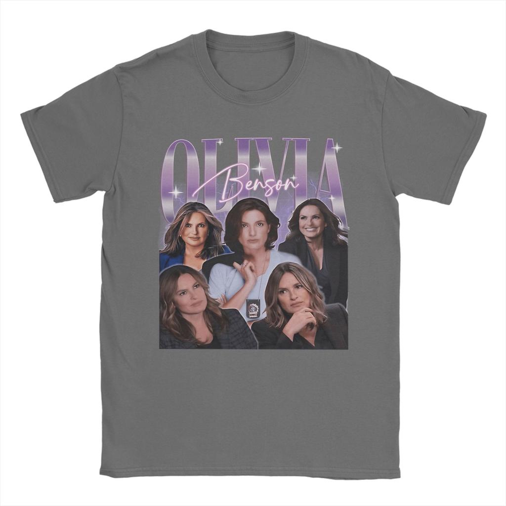 Oliviaed Benson Law And Order Tee Shirt for Men Women Graphic Printed T Shirts 100 Cotton Clothing