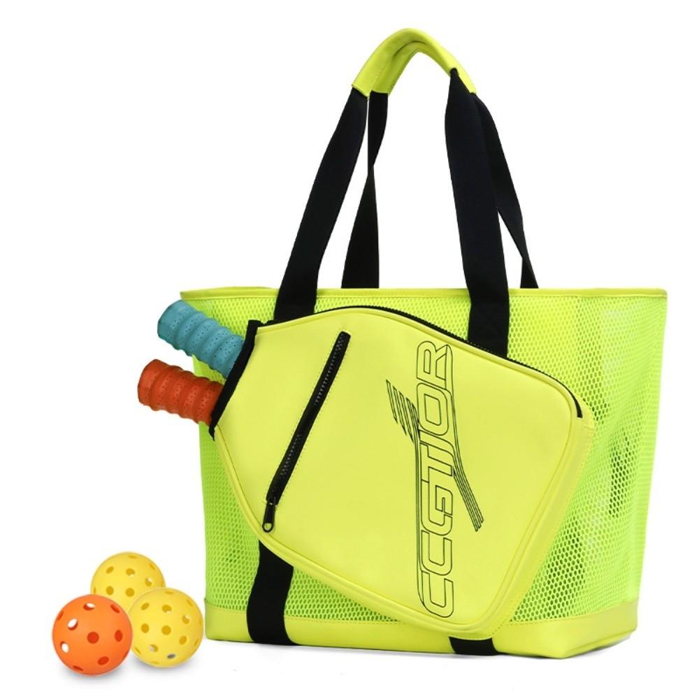 

Large Capacity Pickleball Paddle Bag Breathable Pickleball Handbag Outdoor Sports зелений