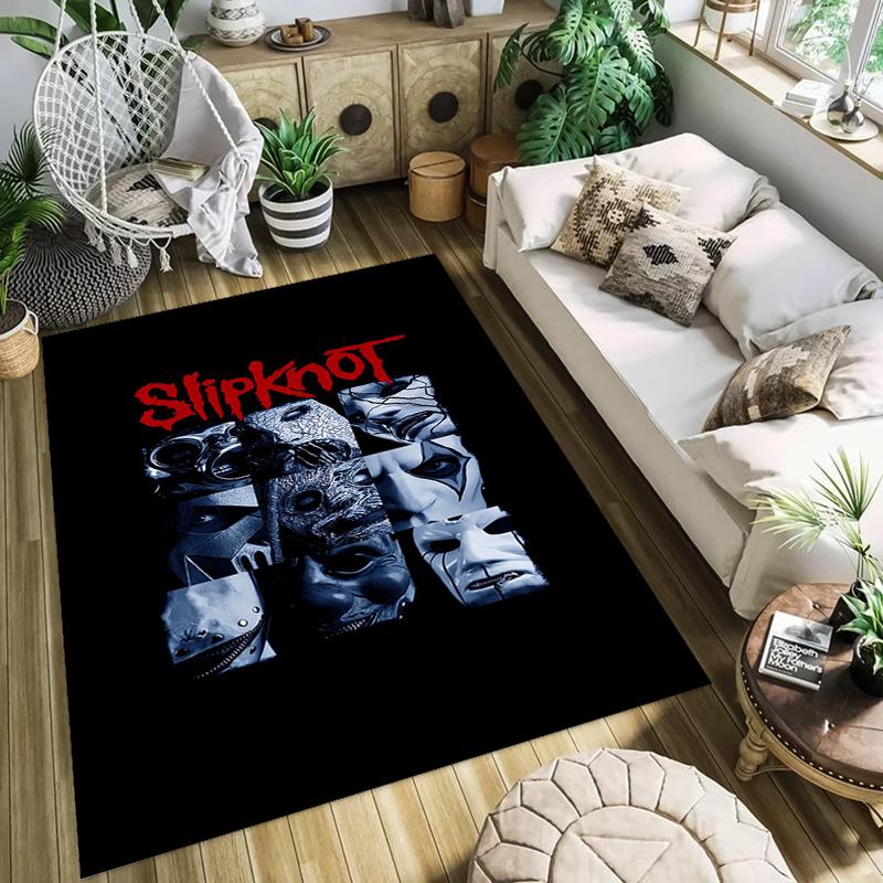 Slipknot: Rebellion carpet Doormat Living room and bedroom mats Bathroom mat Fashion Protective pad
