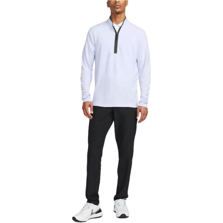 Nike T Shirts Men's Silver Crew Neck Moderate Straight Fit DJ5474-536